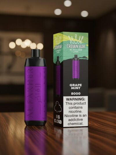 Al Fakher 8000 Vape kaufen – Crown Bar Einweg E-Zigarette mit 8000 Zügen