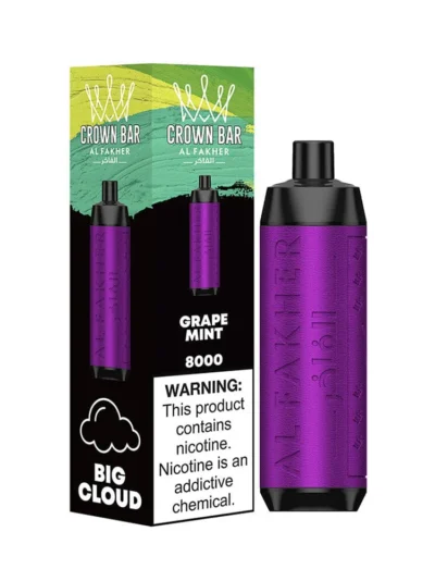 Al Fakher 8000 Vape kaufen – Crown Bar Einweg E-Zigarette mit 8000 Zügen